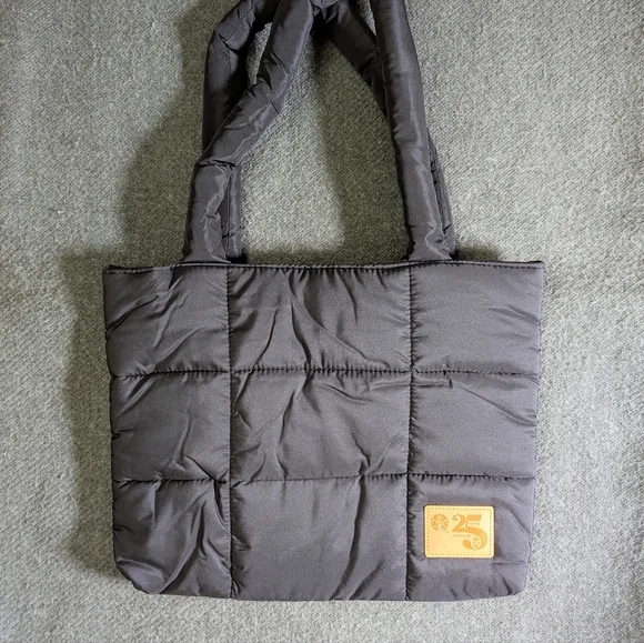 Starbucks Dining Starbucks Asia Black Puffy Small Tote Bag